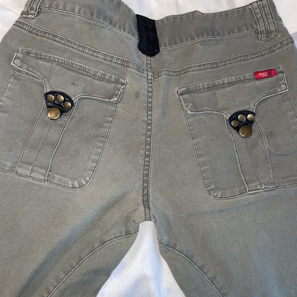 Olive green Cargo pants - Picture 3 of 4